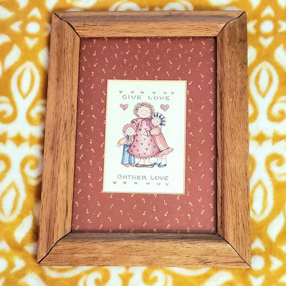 Vintage Figi Graphics Folk Art Print